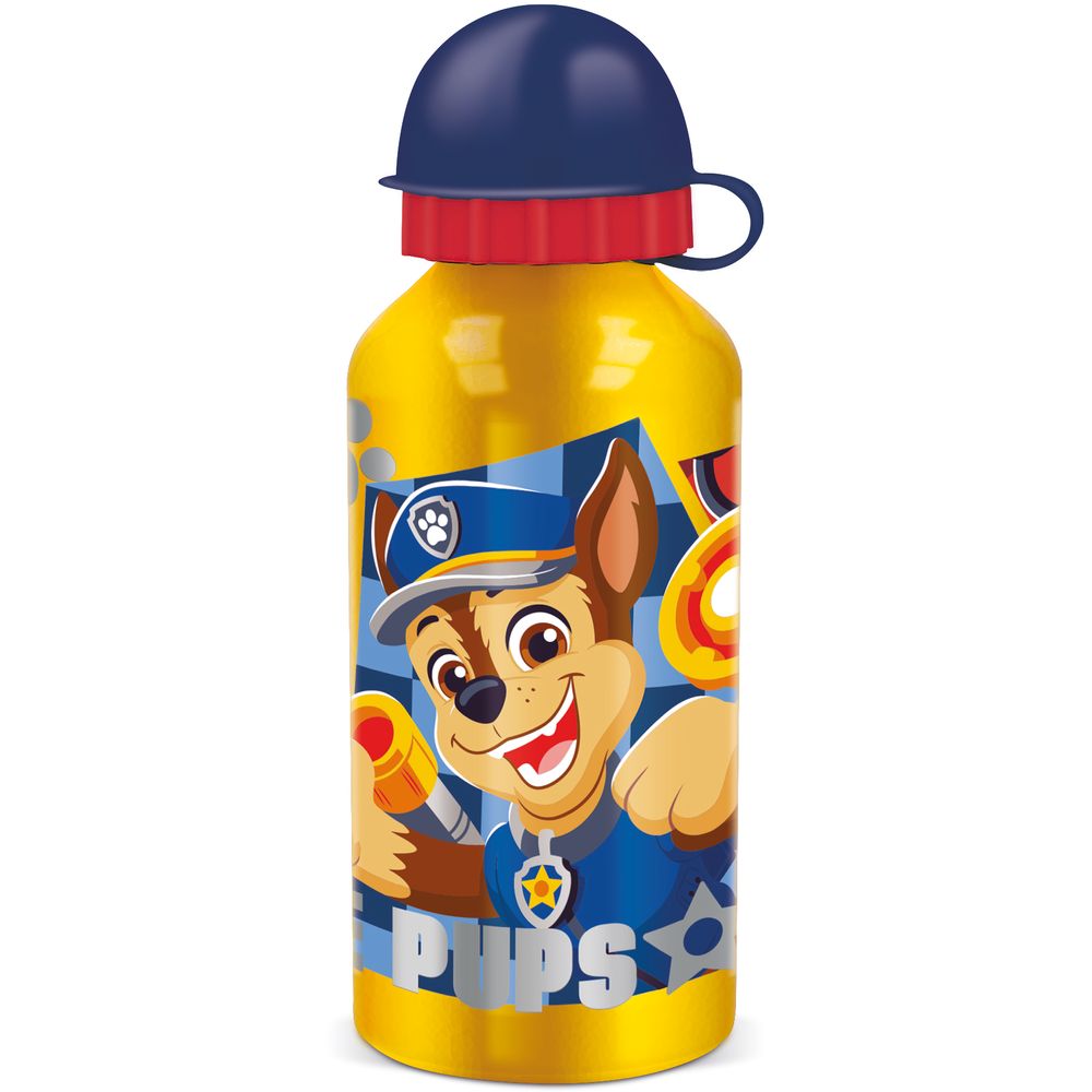 Botella 400ml Aluminio Paw Patrol Chase